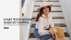 mindset dog training website by Christine Fox dog trainer